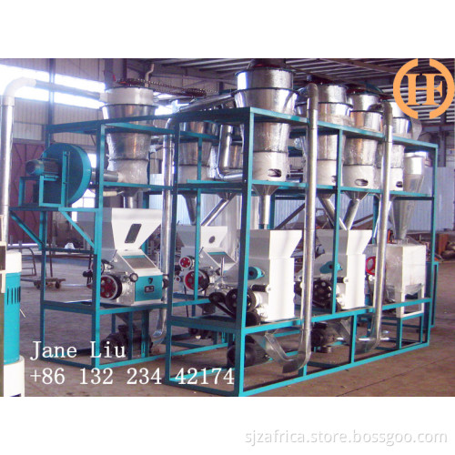 low investment Automatic Compact Mini Small Flour Mill